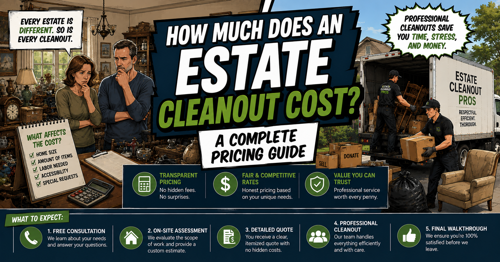 How Much Does an Estate Cleanout Cost? A Complete Pricing Guide